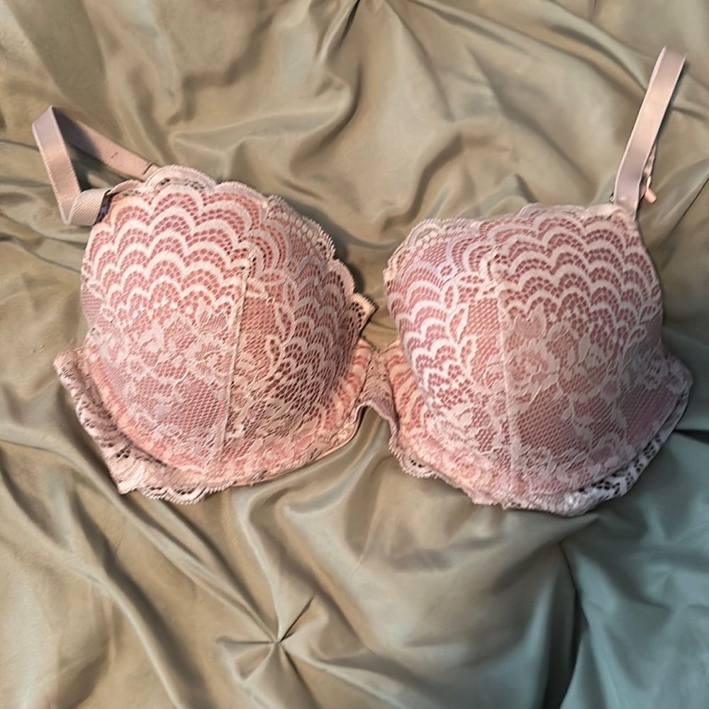 La senza lace bra, light pink